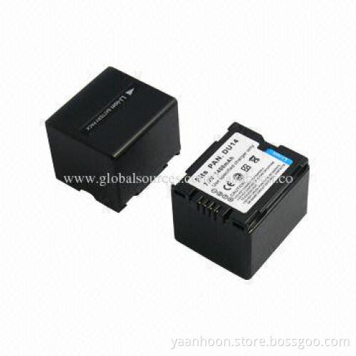 Camera Battery, Fit for Panasonic DU14/VBD140/DZ-BP14S, Replacement for NVGS10/GS25/GS26/GS27